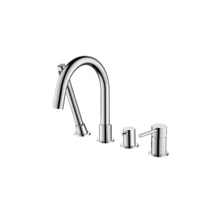 Смеситель Aquatek Либра AQ1348CR на борт ванны хром